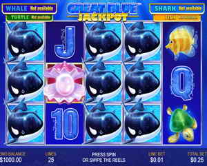 Great Blue JackPot — Playtech